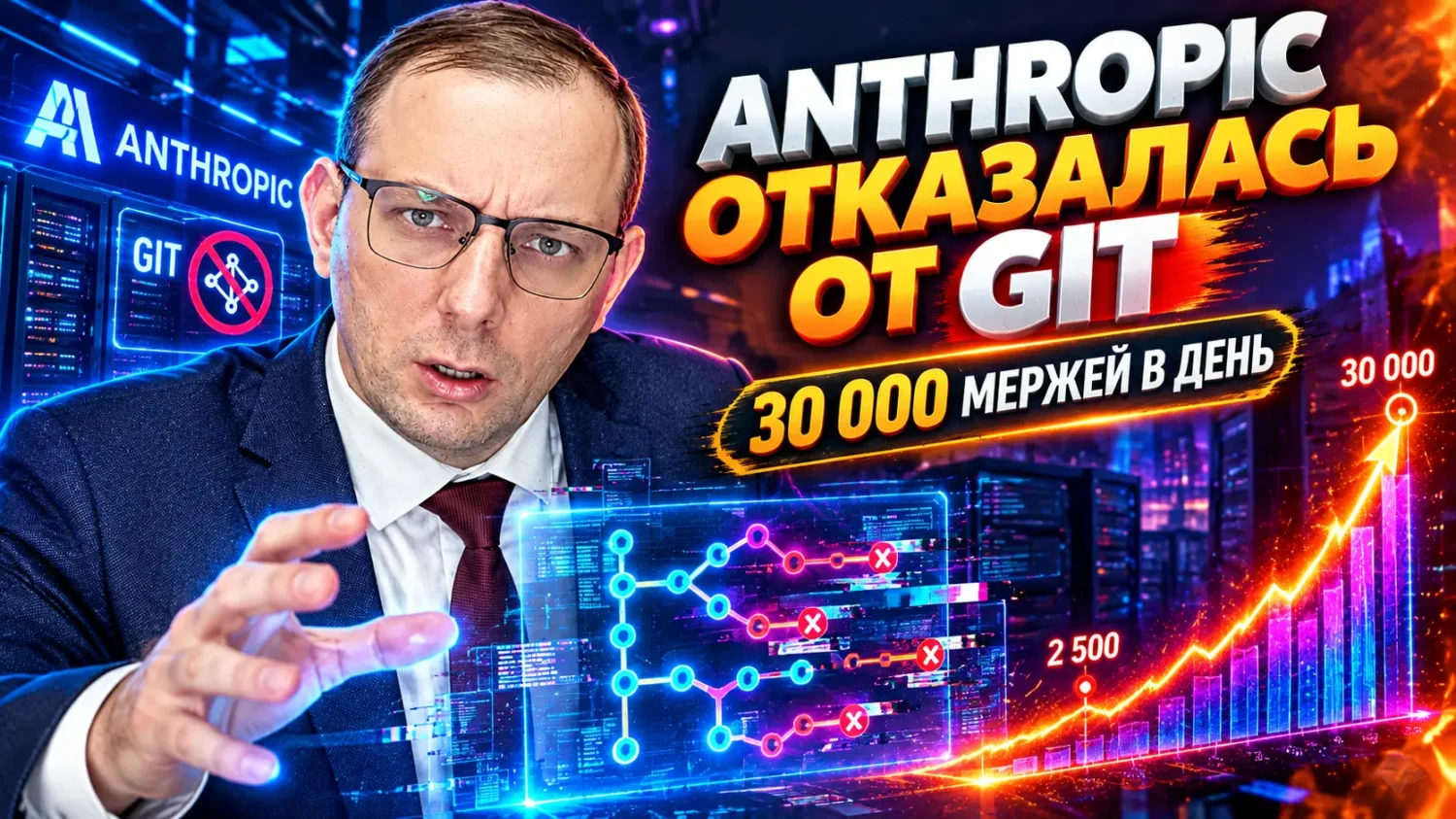 Anthropic отказалась от Git. И всё из-за ИИ-агентов